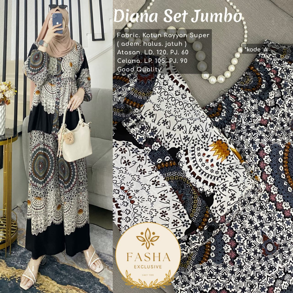 1705     DIANA SET JUMBO by fASHA FASHION   // NOVIISTUFF
