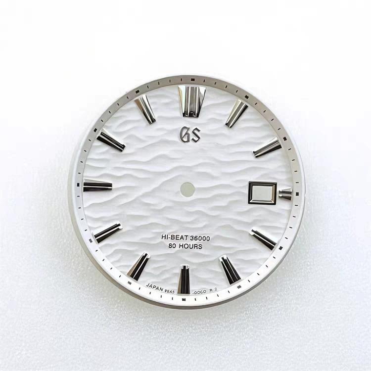 Dial NH35 335mm Rakitan GS Tanpa Aksesoris Luminous dengan Dial dan Casing Jam GS Ukuran untuk modif