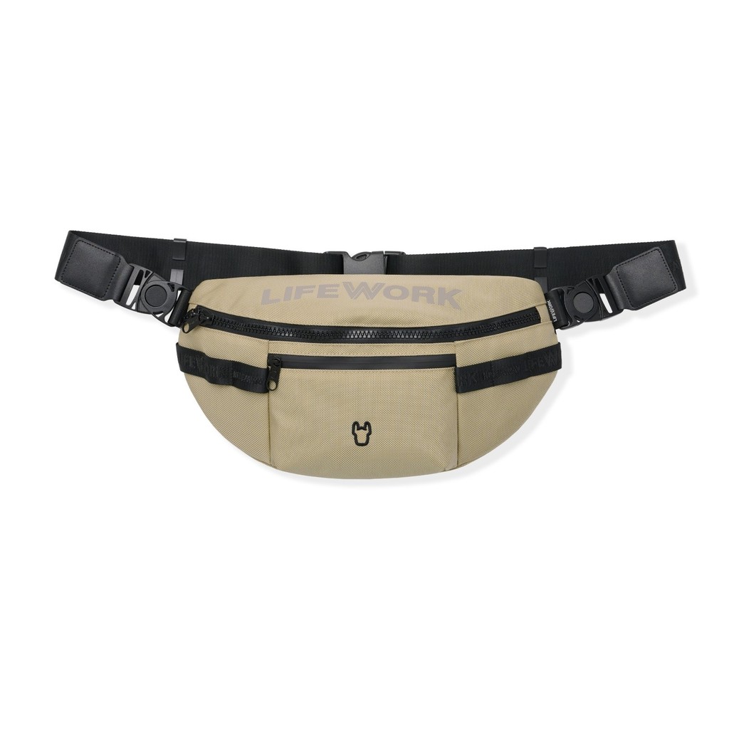 LIFEWORK - Mini Ladok Tech Waist Bag Beige - Tas Acc Beige Unisex