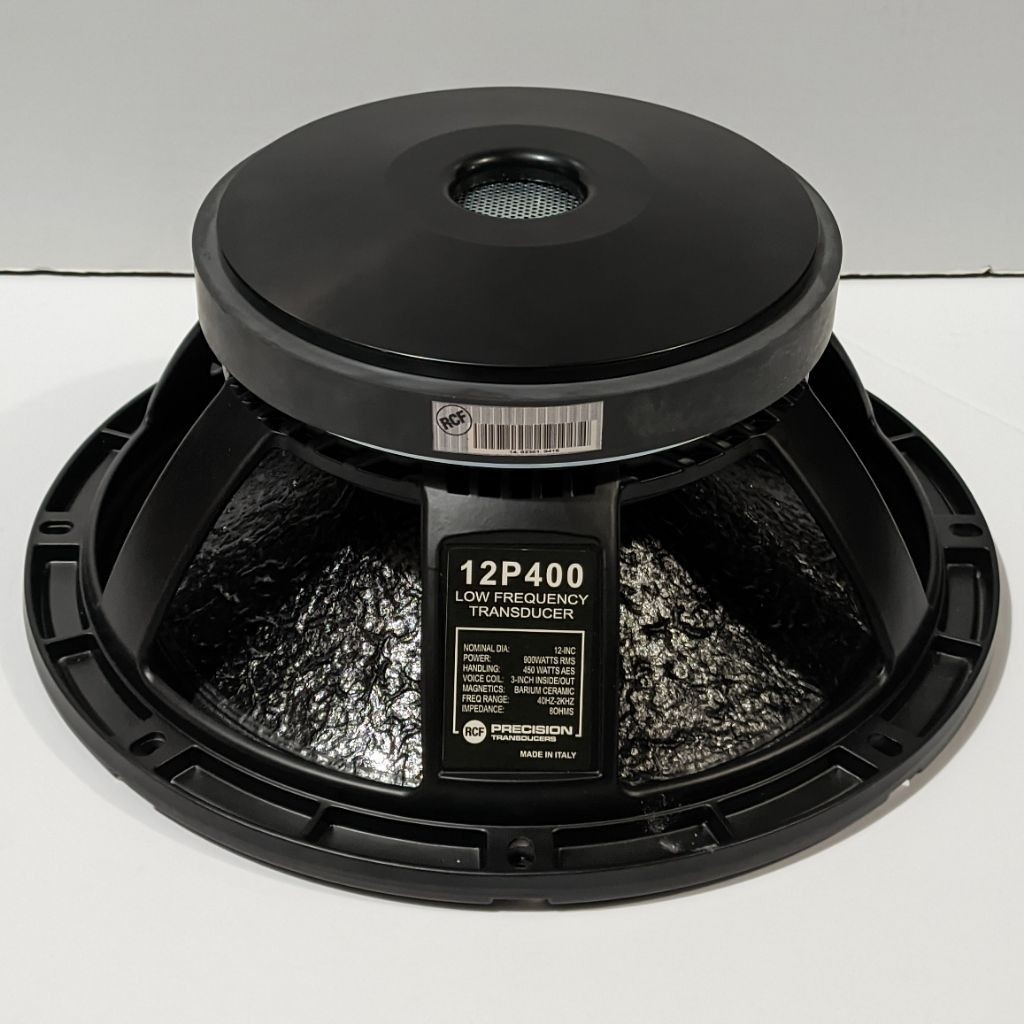 Speaker 12 Inch RCF 12P400 Daun Coating VC 3 In / RCF 12P400 Original