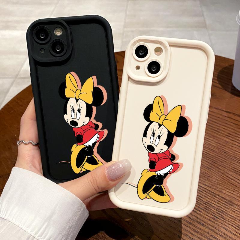 Casing For IQOO Case Z9X 5G Z9 Neo U5x Z6 Z7i Silikon Shockproof Animasi Minnie Mouse Miguncase