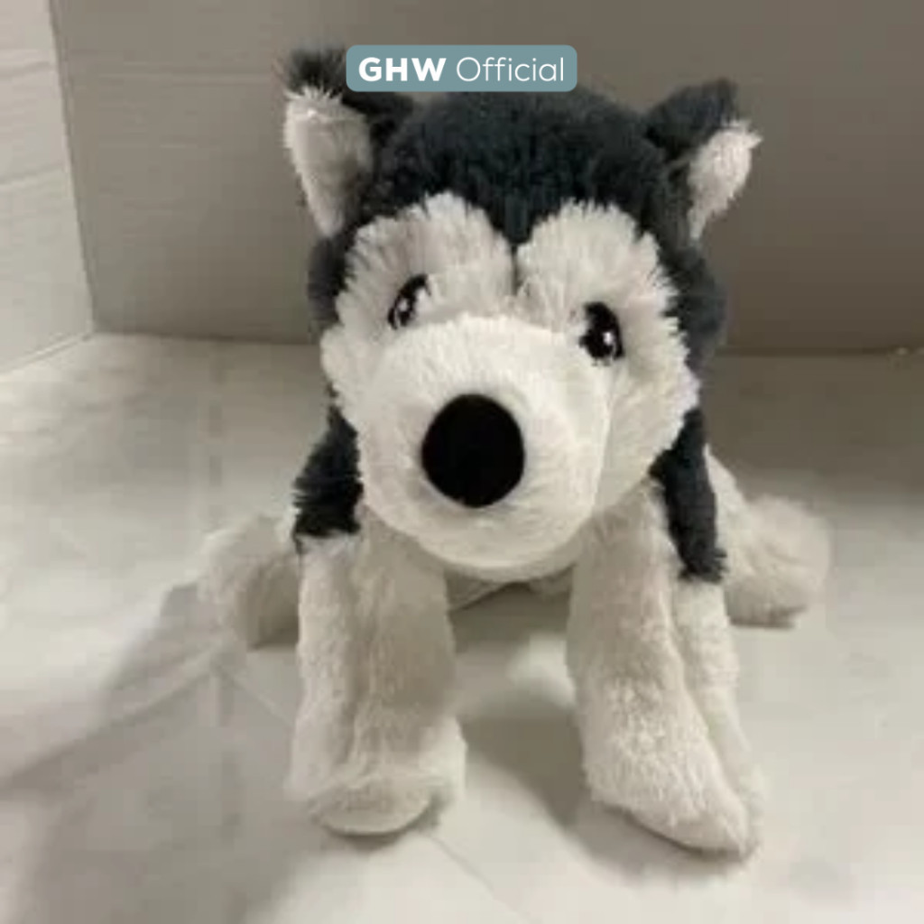 HOT PRODUCT SWITZERLAND 26CM Boneka mainan anak anjing siberian husky