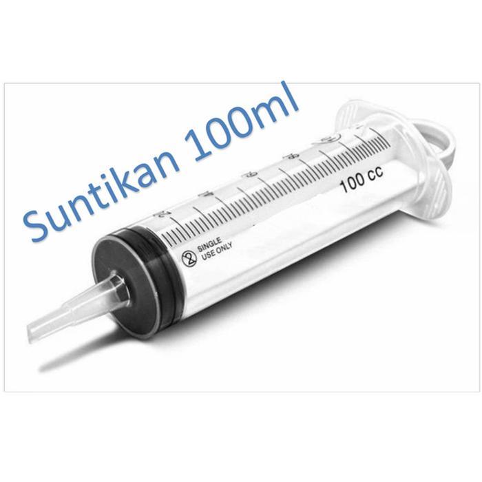 suntikan 50ml tinta obat parfum Tipe Spuit Lubang tengah - 100CC