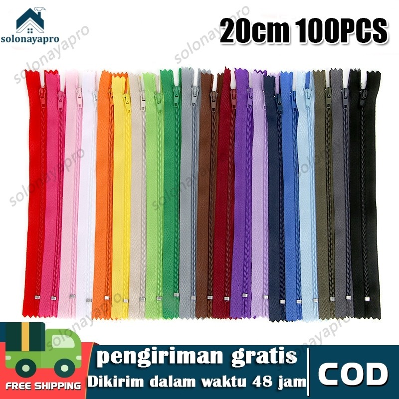 8”/20cm Resleting Jaket Coil (100pcs)