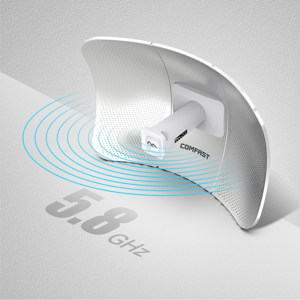 Comfast Outdoor Access Point 900Mbps Long Range CPE Wireless Repeater 58GHz Radar Wireless Wifi Brid