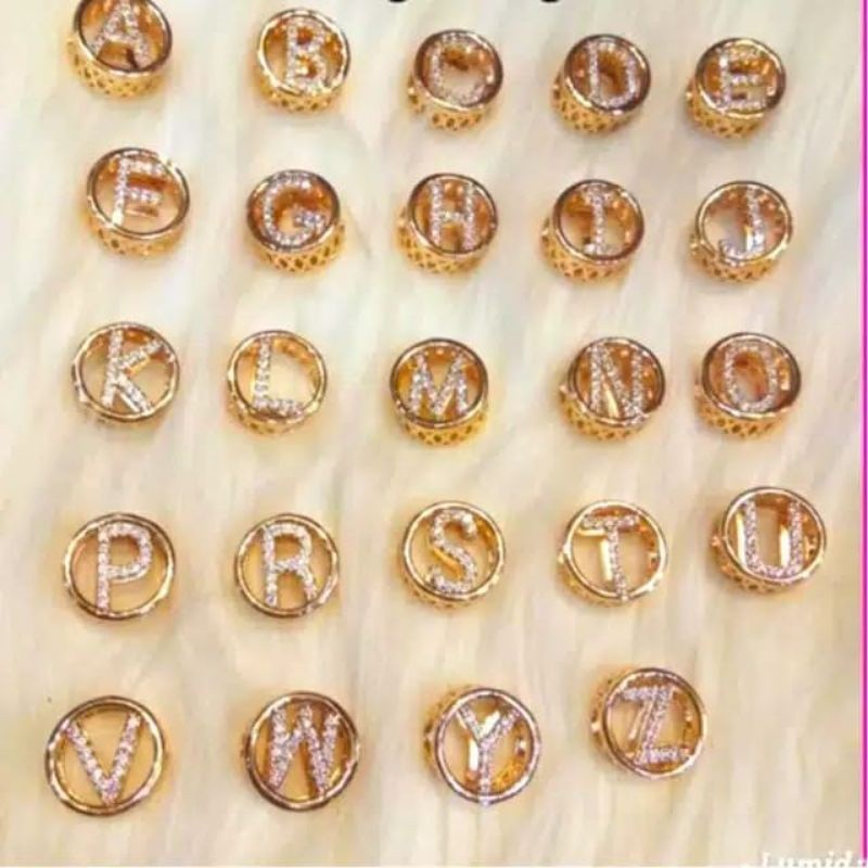 COD Liontin Xuping Inisial Huruf Liontin Emas Nama