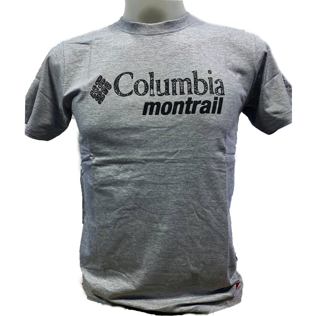 COLUMBIA Kemeja Mall Menarik Keluar untuk Pria, Kemeja Longgar, Overstock, Bermerek Overrun T-shirt 