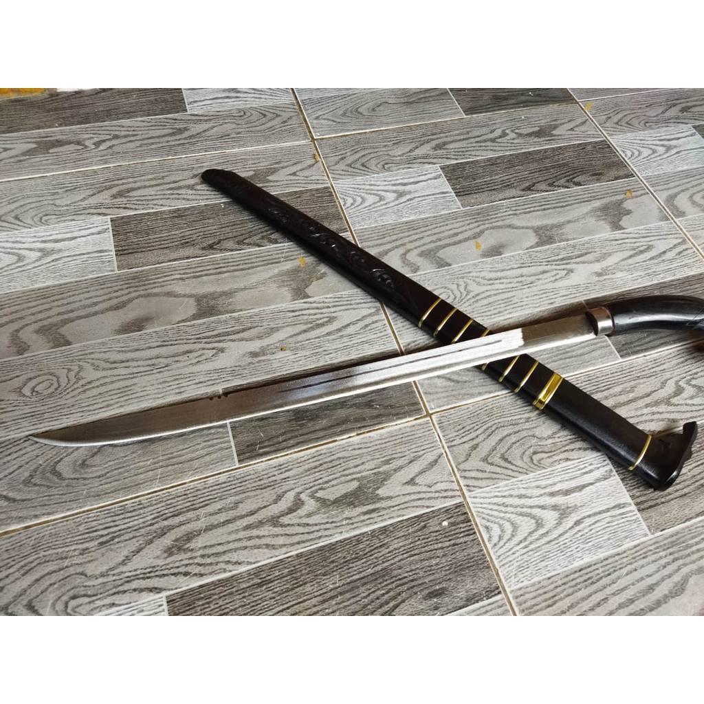 Star Perkakas katana baja asli super tajam Koleksi Katana Asli Varian Warna Katana Panjang 1 meter G