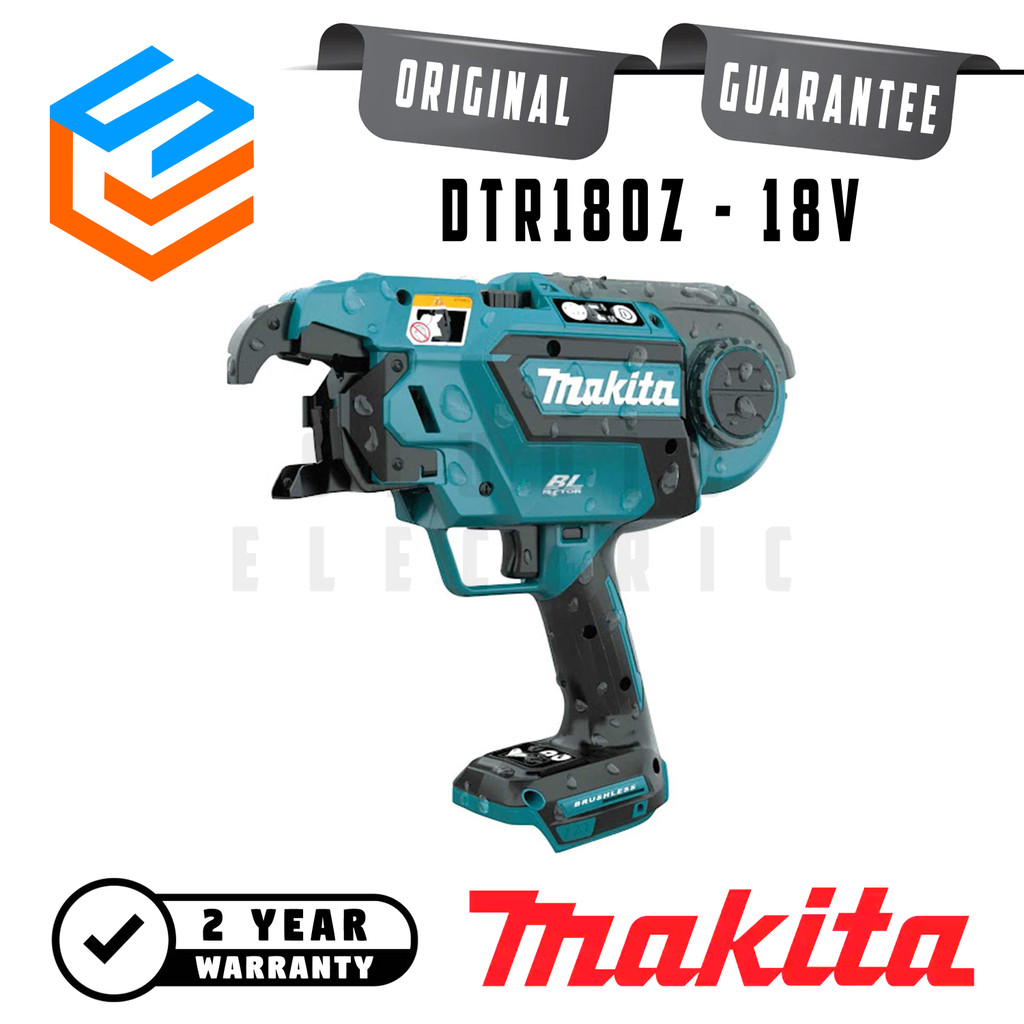 Makita Cordless Baterai Rebar Tying Tier Tool Mesin Pengikat Kawat 18V + Unit Only - DTR180Z