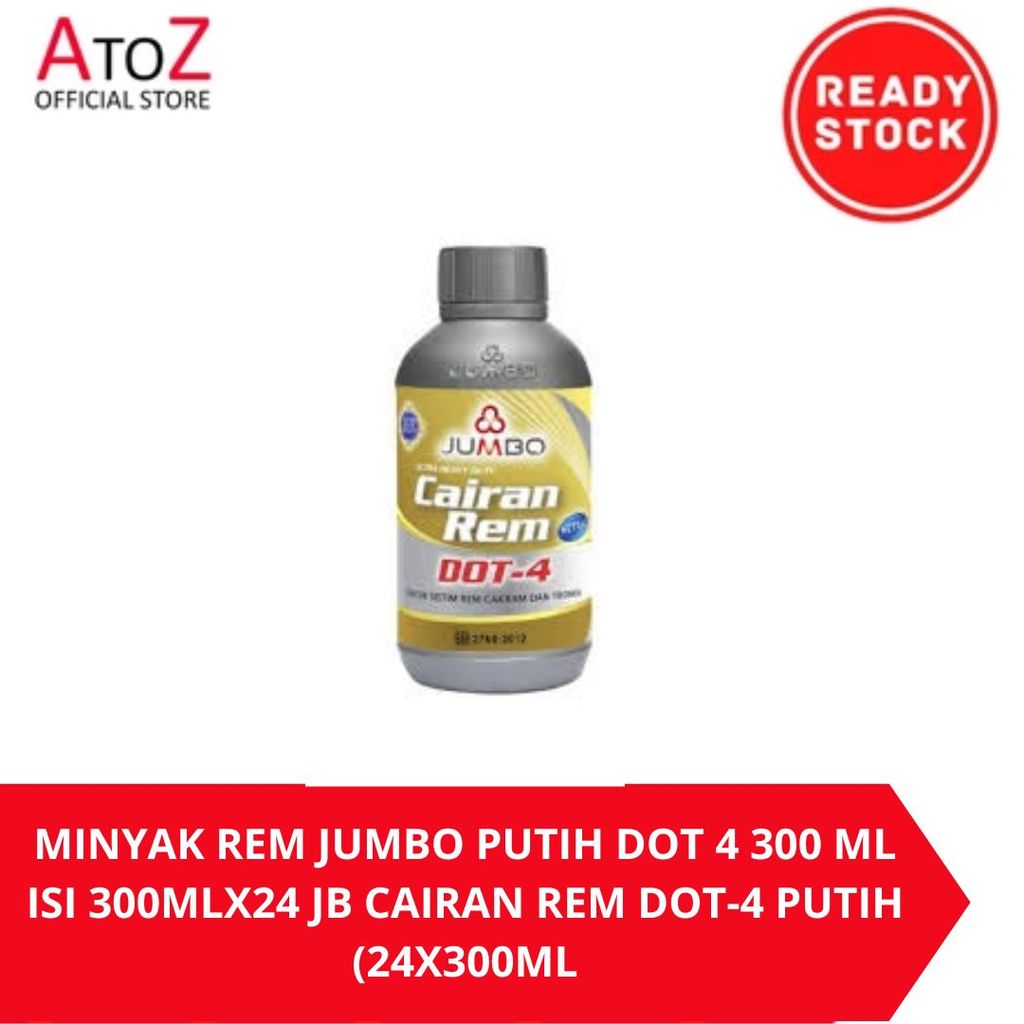 MINYAK REM JUMBO PUTIH DOT 4 300 ML