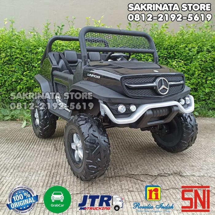 Mobil mainan aki JEEP UNIMOG JUMBO LISENSI Termurah JEEP DEWASA