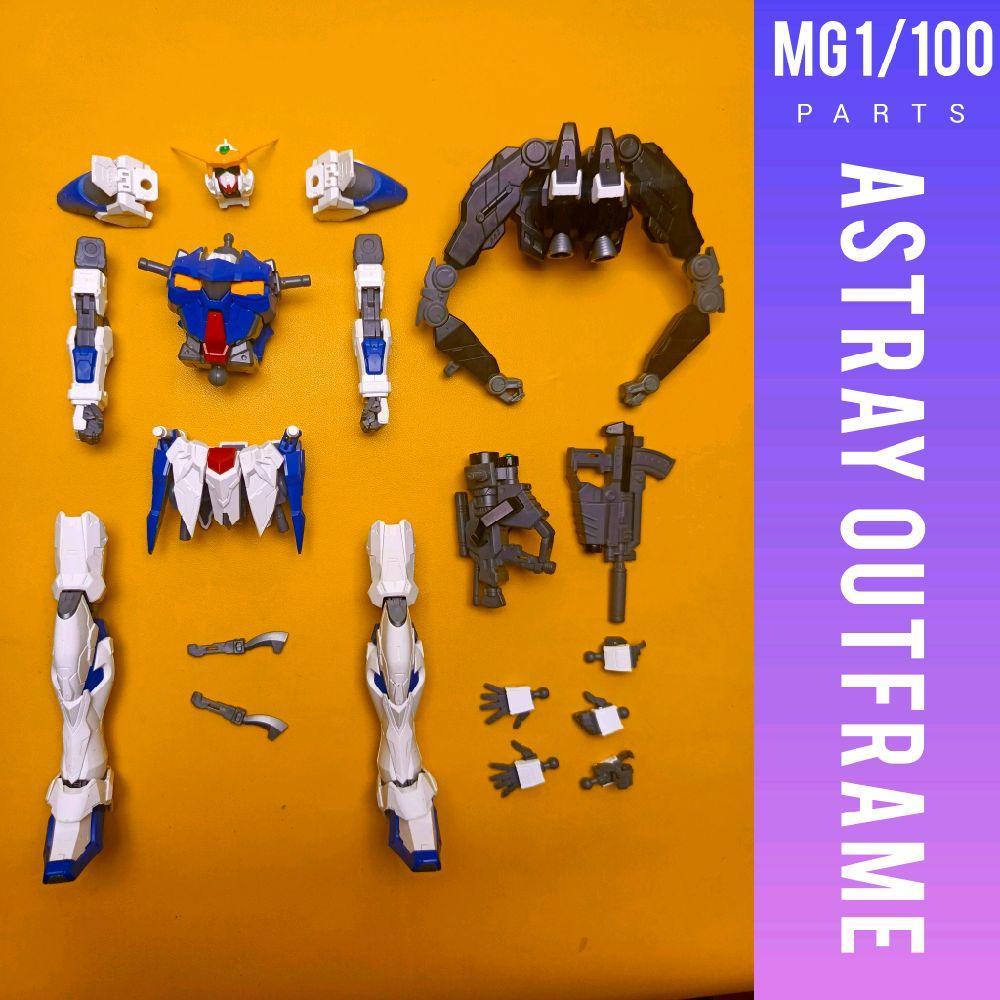 MG 1/100 NON BANDAI ASTRAY OUTFRAME GUNDAM PART HEAD VFIN SHOULDER ARM ARMS OPTIONAL HAND TORSO BODY