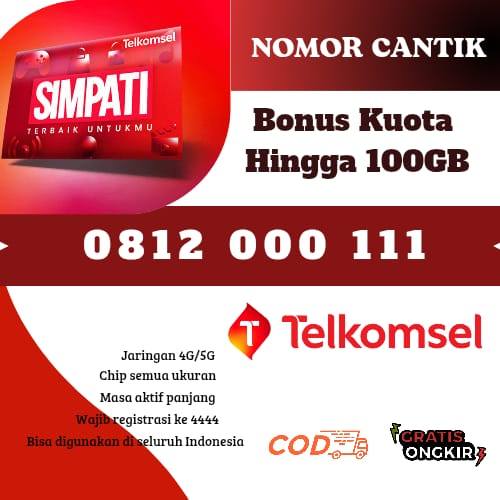 nomor cantik simpati kartu perdana 10 Digit dari telkomsel 4g sport 5g Free kuota 100Gb