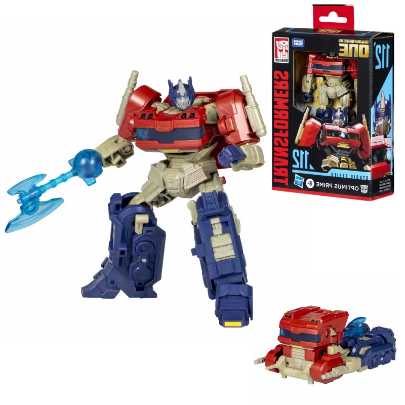 In Stock Original Hasbro Transformers One SS112 OptimusPrime Deluxe PVC Anime Figure Action FiguresM