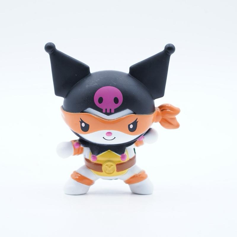 Kuromi x Ninja Turtle MCD Mc Donalds Action Figure Collection Figures Kids Toys Toy Mainan Anak PVC 