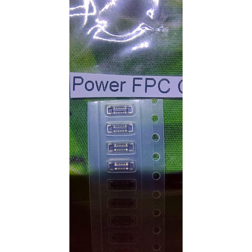 KONEKTOR IPHONE X DI MESIN 1 SET KONEKTOR FPC YANG ADA DI IPHONE X - NO.12 FPC.KON