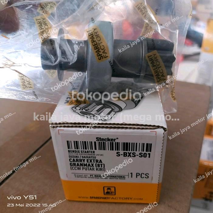 BENDIX STATER/GIGI BENDIK GRAND MAX/CARRY EXTRA GIGI 8 STECKER TAIWAN TOP