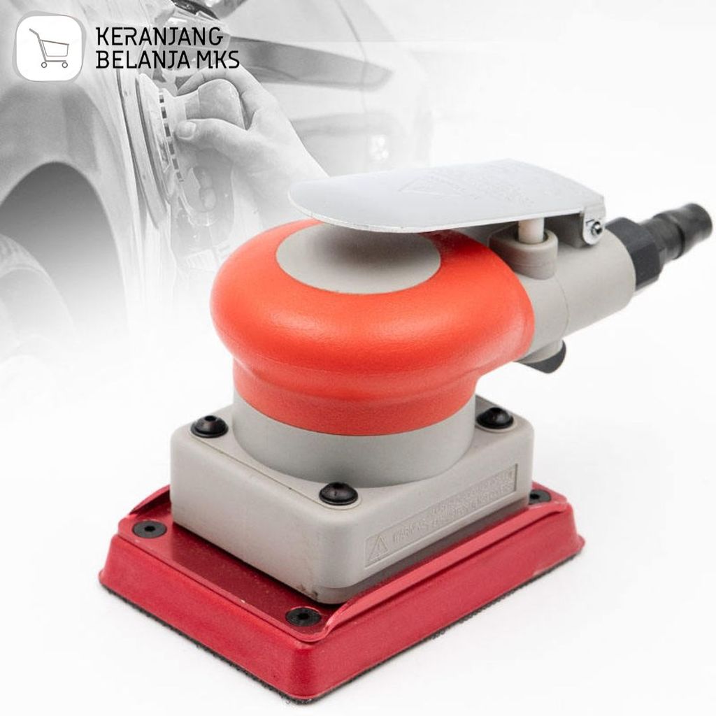 Mesin Amplas Angin Air Orbital Sander Pneumatic Square