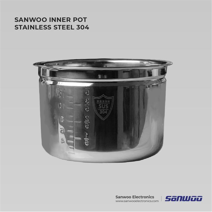 Inner Pot Low Carbo Pressure Cooker SUS 304