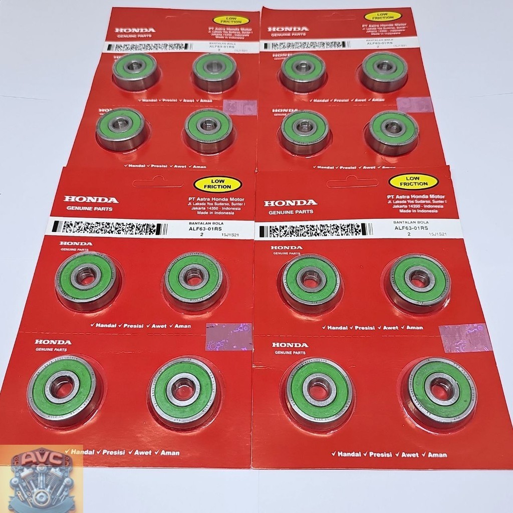(Grosir : 20 PCS) BEARING 6301 RS LAHER 6301 LAHAR 6301 ALF63-01RS | Z6