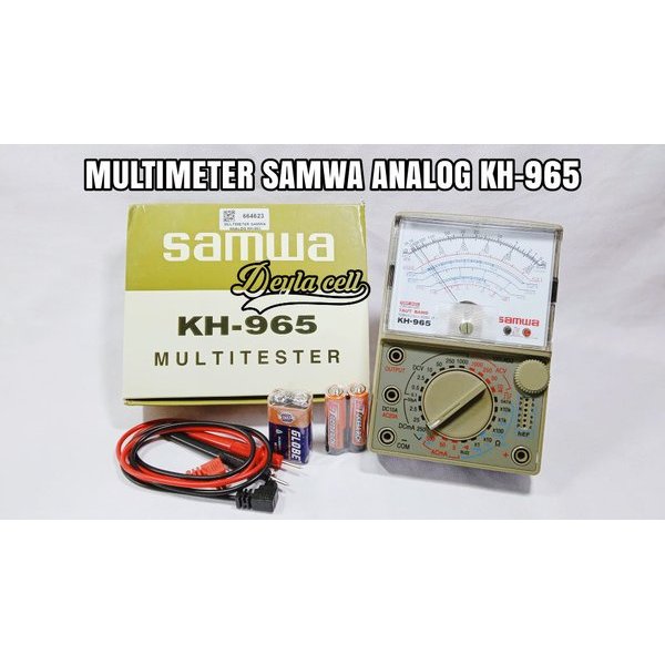 MULTITESTER SAMWA KH-965 ANALOG