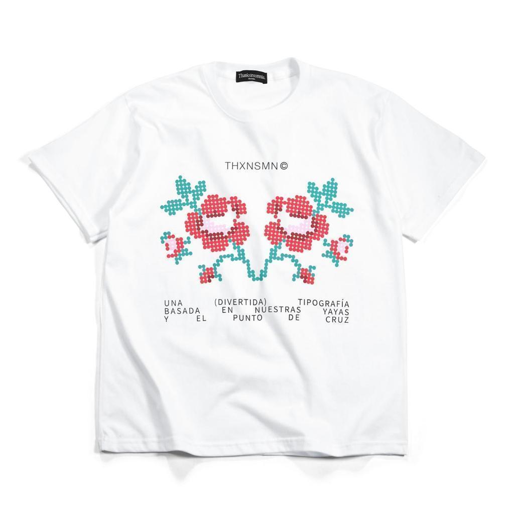 Tshirt Helliya White Thanksinsomnia 100% Original