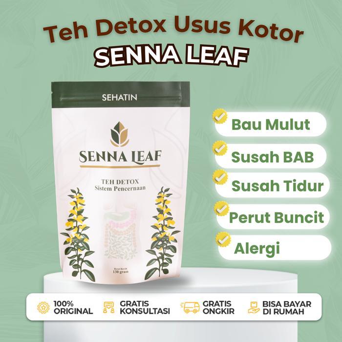 Senna Leaf Teh Detoks Sistem Pencernaan Herbal Tea