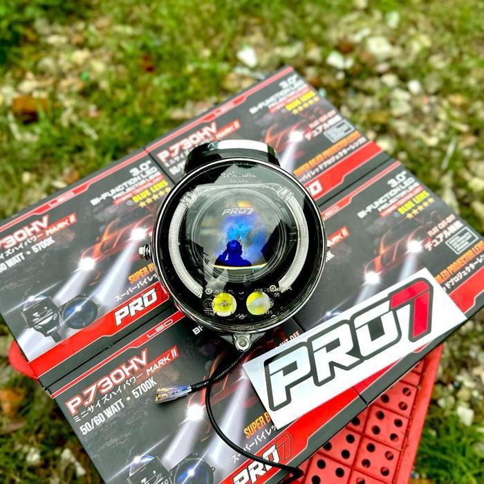 LAMPU BILED PRO7 P730HV SET MINI LASER BATOK CD DAY RGB Motorcycle - Mini Laser, Set Relay