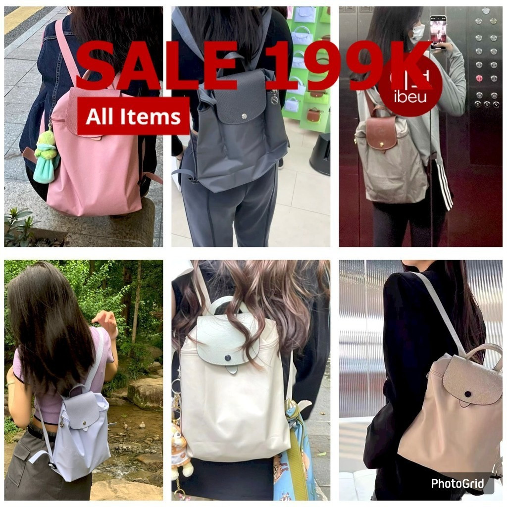 Tas Ransel BackPack Wanita Kecil Mini Korea Style Premium Kulit ANTI AIR Remaja Aesthetic Kulit Asli