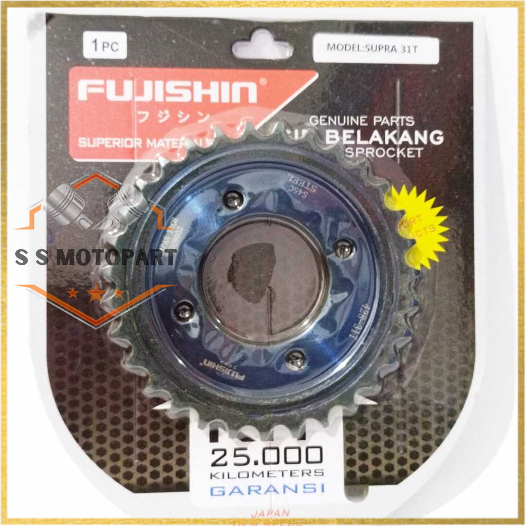 GEAR BELAKANG SUPRA 31T GIR BELAKANG FUJISHIN