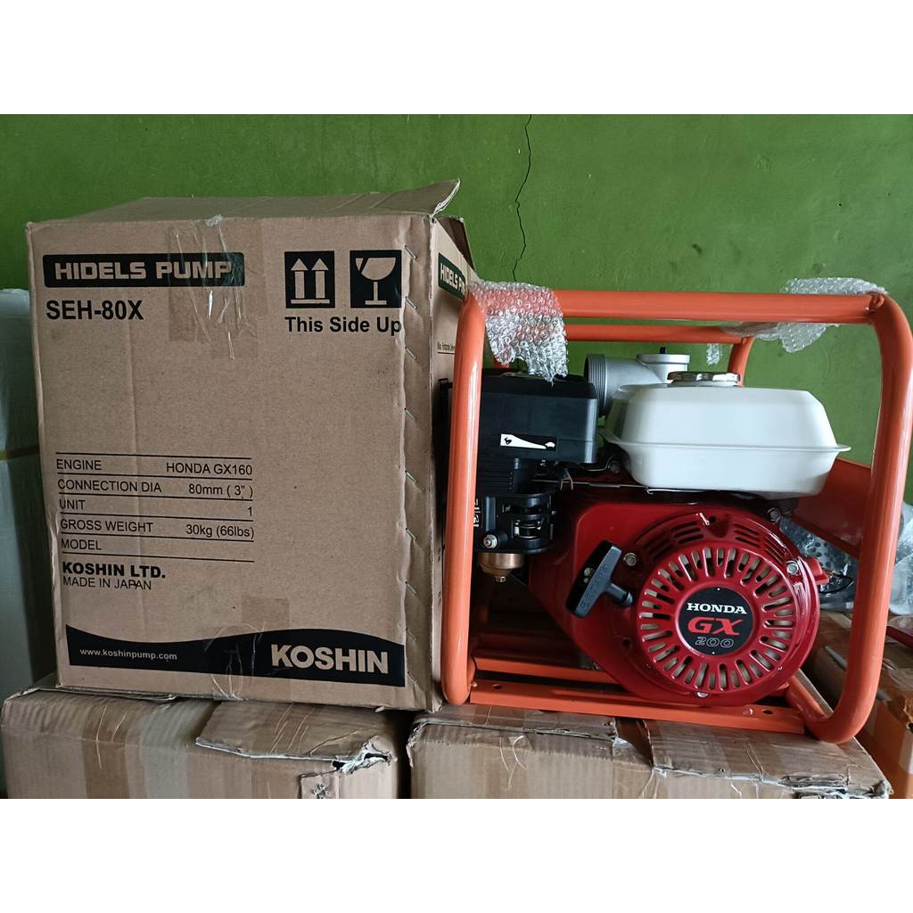 PUMP Mesin Pompa Honda KOSHIN GX 200 3"IN Mesin Sedot Air Original Bergaransi