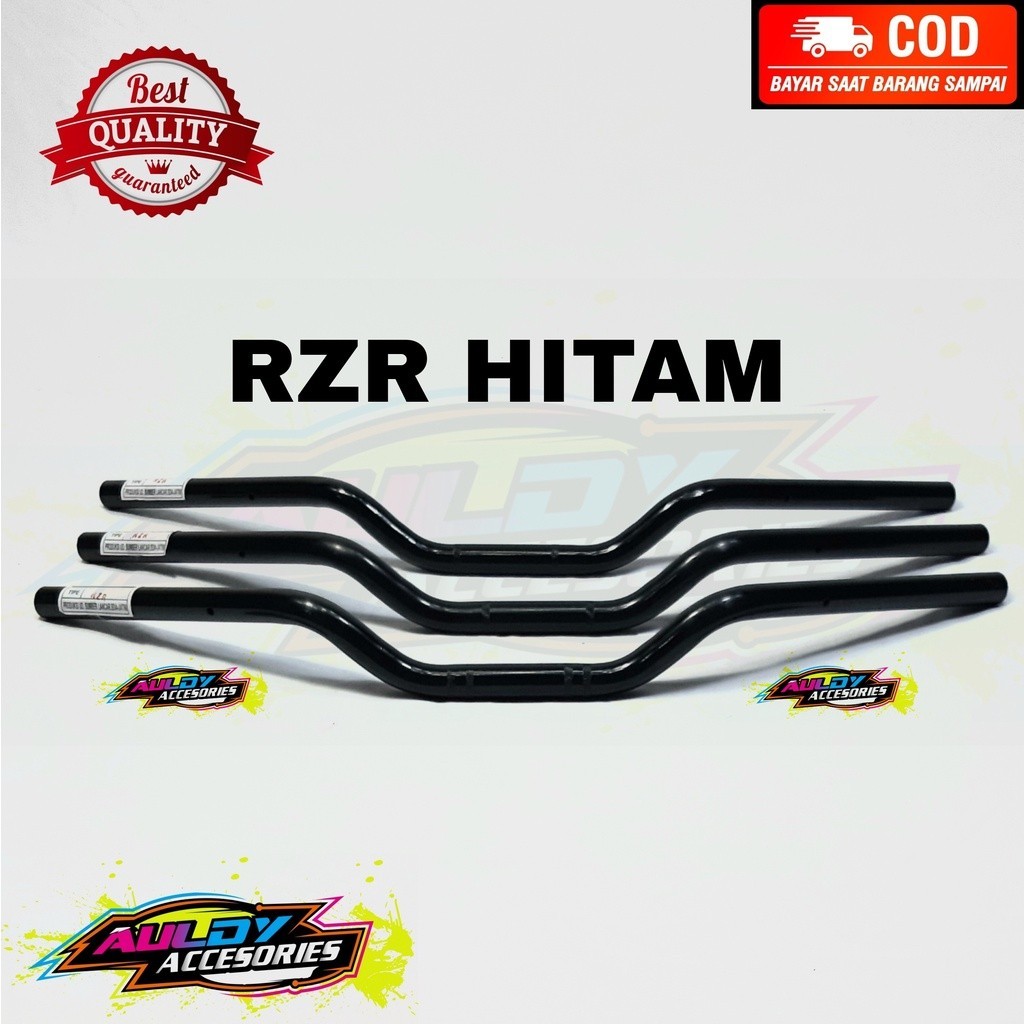 Stang Setang Stir Setir Sepeda Motor Yamaha Rzr Hitam Tebal Universal Pnp Satria Fu Vixion Old Cb150