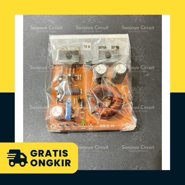 Kit Inverter DC to DC CT 12V to 18V 24V 32V CT