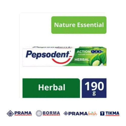 PEPSODENT ACT 123 HERBAL 190 GR