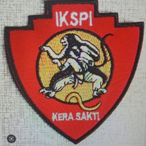 Badge IKSPI bordir Bagde silat kera sakti Bet IKSPI bet kera sakti bet Bajupencak silat kera sakti