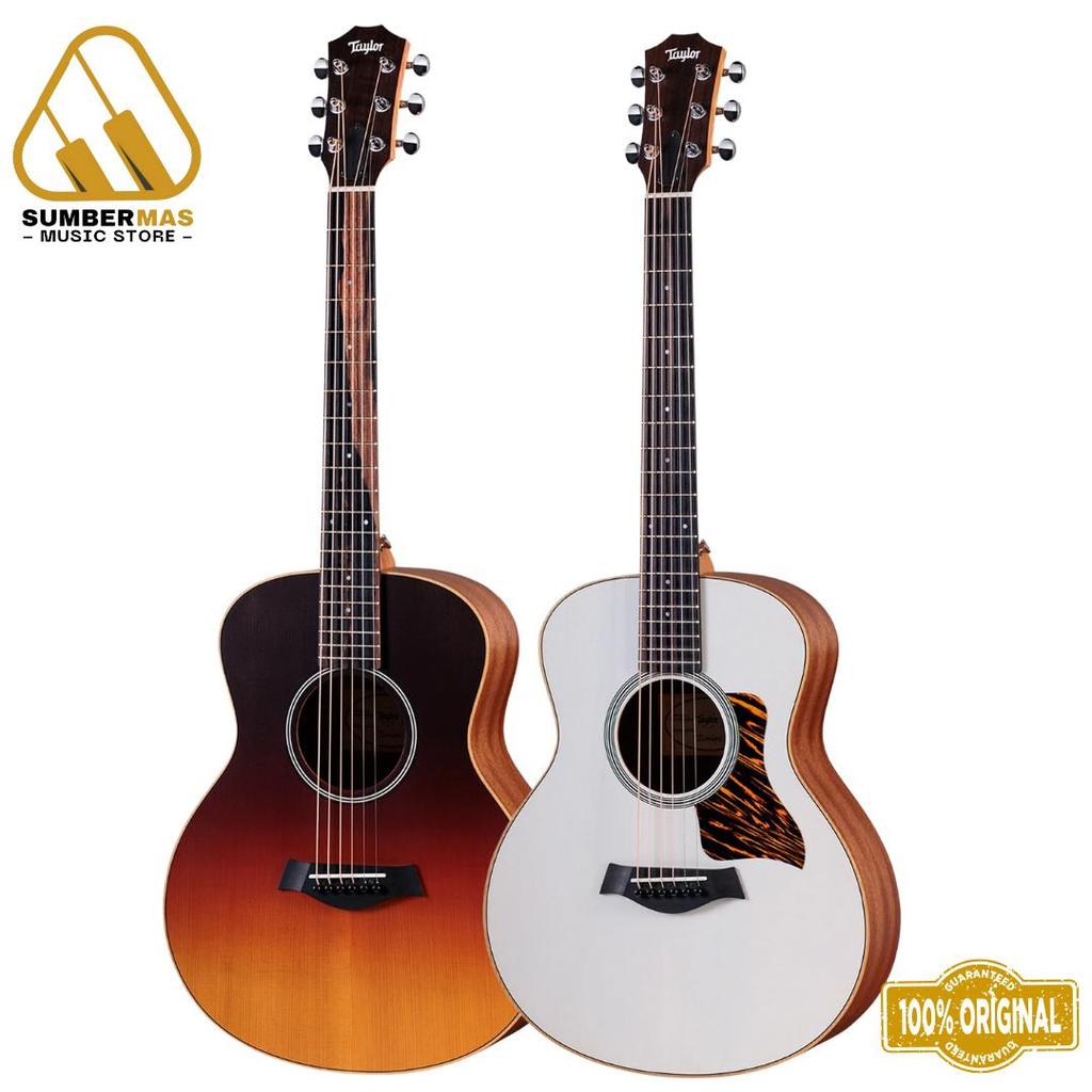 Taylor GS Mini-E Special Edition Acoustic Guitar w/Bag, - Gitar Akustik Elektrik Original Asli