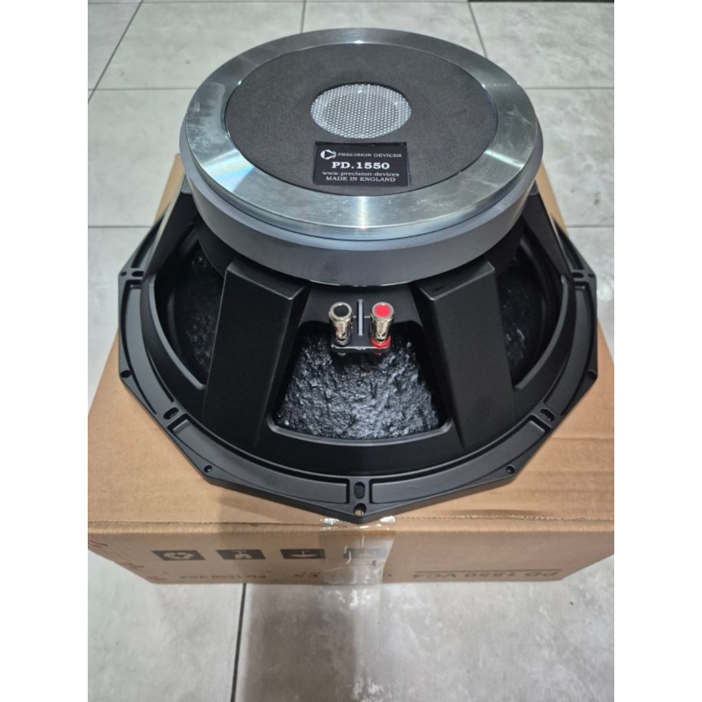 Speaker Komponen PD1550 Sub Low Speaker 15 inch Sub PD 1550 Cutting Kulit Jeruk