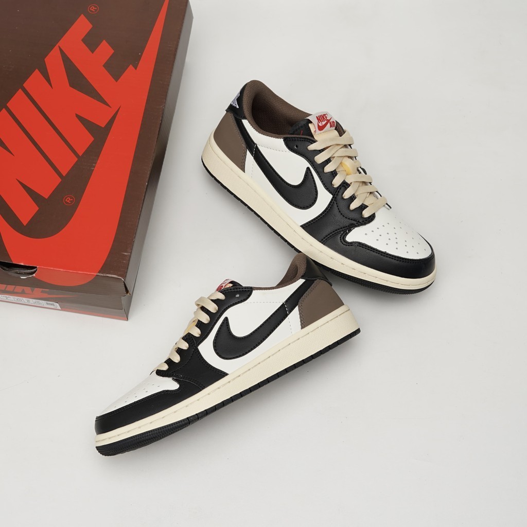 A J 1 Low OG Dark Mocha Sail