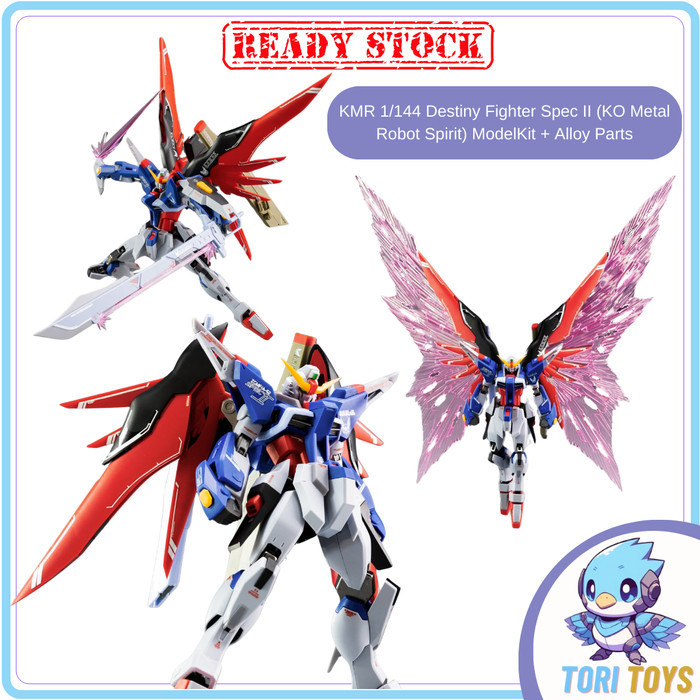 KMR Cloud Ghost 1/144 Destiny Fighter Spec II KO Metal Robot Spirit Seed Model Kit Alloy Parts