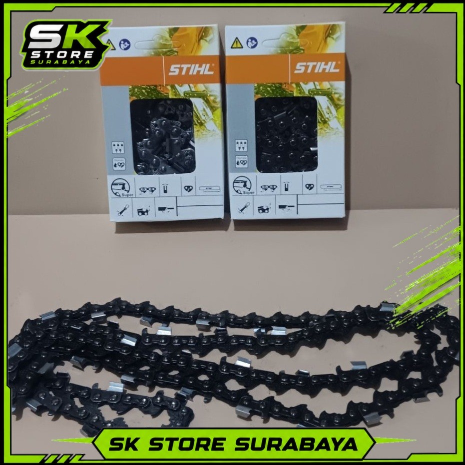 Rantai Senso Bar 36"/52T Belah & Potong Stihl
