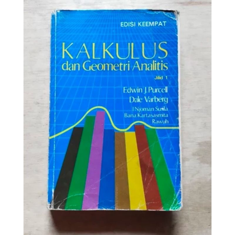 kalkulus dan geometri analitis edisi ke 3 jilid 1 dan 2.edisi 4 jilid 1 dan 2 edisi ke 5 (buku bekas
