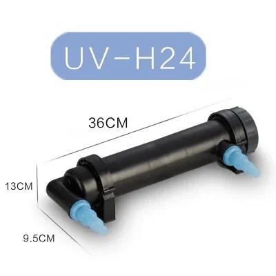 Lampu Sterilisasi JEBO UV 36W, Lampu Ultraviolet, Penjernih Air, Pembersih untuk Akuarium, Kolam Ika