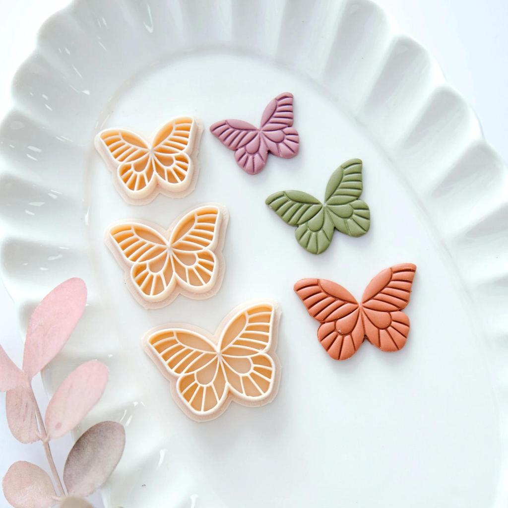 3 Sizes Butterfly Polymer Clay Cutters Spring Theme Clay Cutters Boho Earring Cutting Molds Y Jewelr