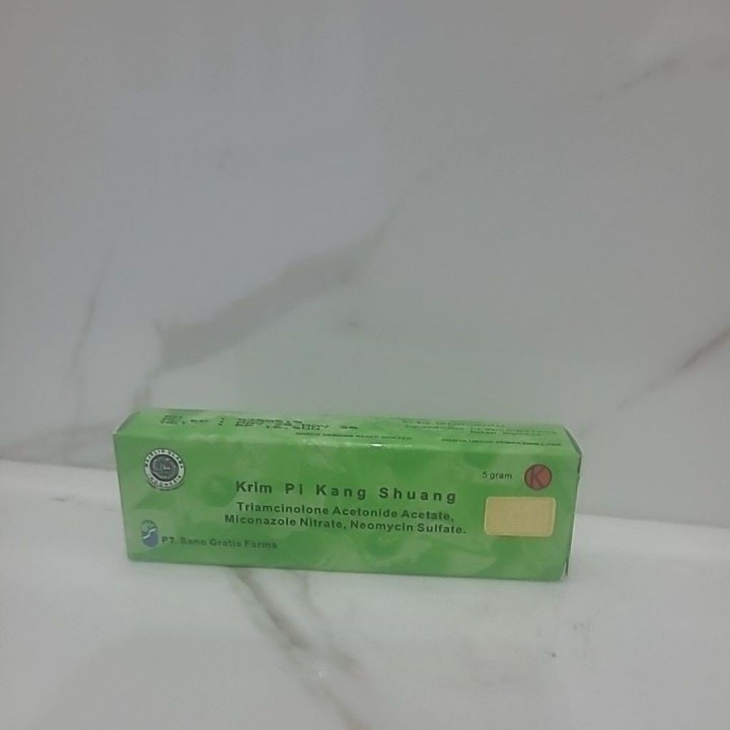 ORIGINAL 100% PRODUK NO KW  Pi Kang Shuang Salep Kulit 5 gram Asli/Ori dengan Hologram ~ zahra5455