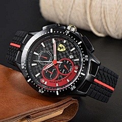 For Ferrari F430 Stradale Roma Spider SF90 LaFerrari Amalfi Ferrari Logo Sixhand Fullfunction Chrono