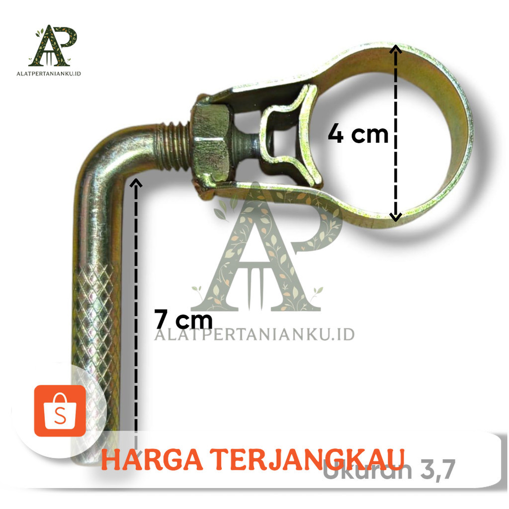 KLEM FIBER EGREK SAWIT UKURAN 3,7 SUPER MURAH (ALATPERTANIANKU.ID)
