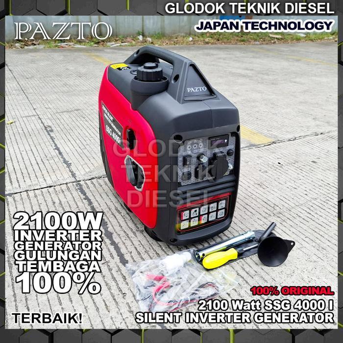 Silent Genset Inverter 3000 watt 4000 Watt Silent Inverter Gasoline Generator 4200 - 3700 Watt Super