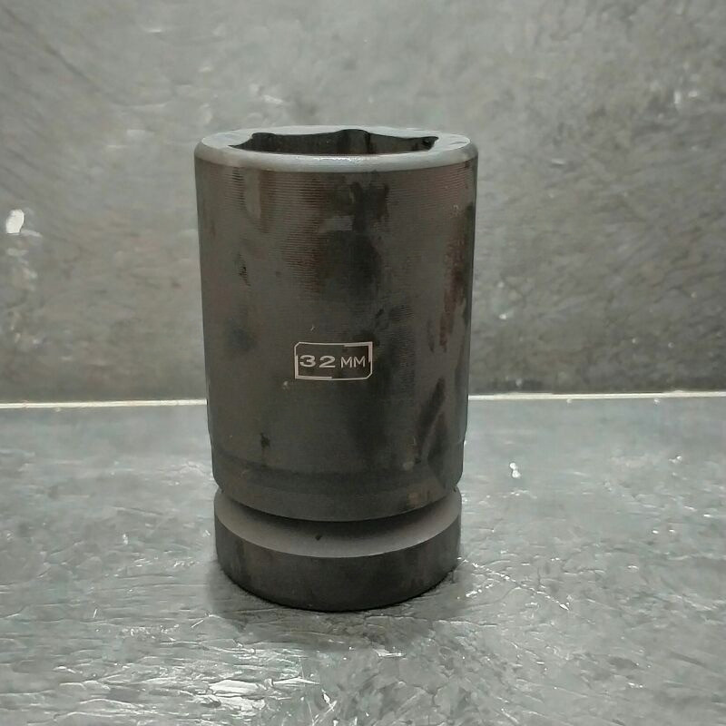 Mata sok impact 32 mm Kunci sock roda truk impact 1 inch 32mm Kunci shock 32