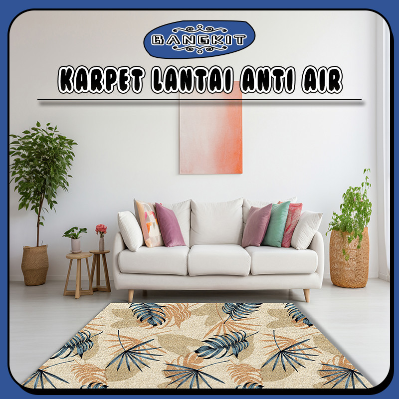 Bangkit Karpet Premium – Karpet Kulit / Karpet Lantai Kamar / Karpet Ruang Tamu / Alas Lantai / Anti