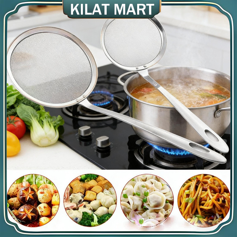 Saringan Minyak Halus Stainless Steel / Saringan Minyak Halus Stainless Steel Tebal / Saringan Minya